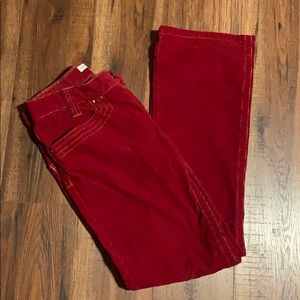 Tommy Hilfiger boot cut corduroy pants